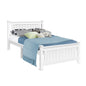 Artiss Bed Frame King Single Size Wooden White RIO - Cosy Abode