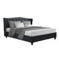 Artiss Bed Frame King Size Charcoal PIER - Cosy Abode