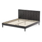 Artiss Bed Frame King Size LED Black RAVI - Cosy Abode