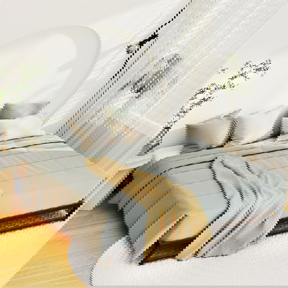 Artiss Bed Frame King Size Metal BERU - Cosy Abode