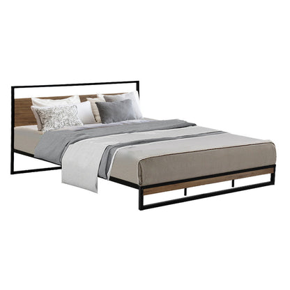 Artiss Bed Frame King Size Metal Frame DANE - Cosy Abode