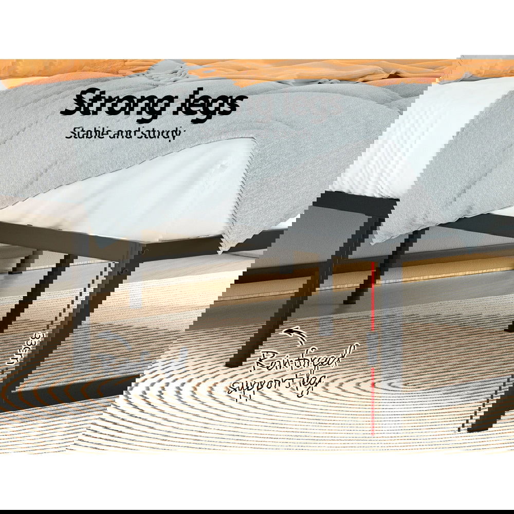 Artiss Bed Frame King Size Metal Frame TINO - Cosy Abode