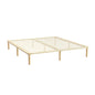 Artiss Bed Frame King Size Wooden Base Mattress Platform Timber Pine AMBA - Cosy Abode