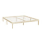 Artiss Bed Frame King Size Wooden Base Mattress Platform Timber Pine BRUNO - Cosy Abode