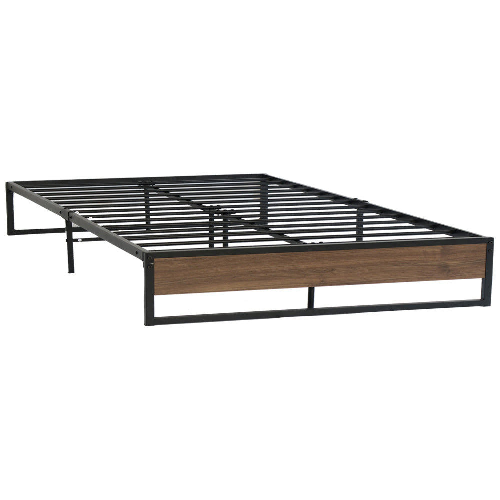 Artiss Bed Frame Metal Frame Bed Base OSLO - Queen - Cosy Abode