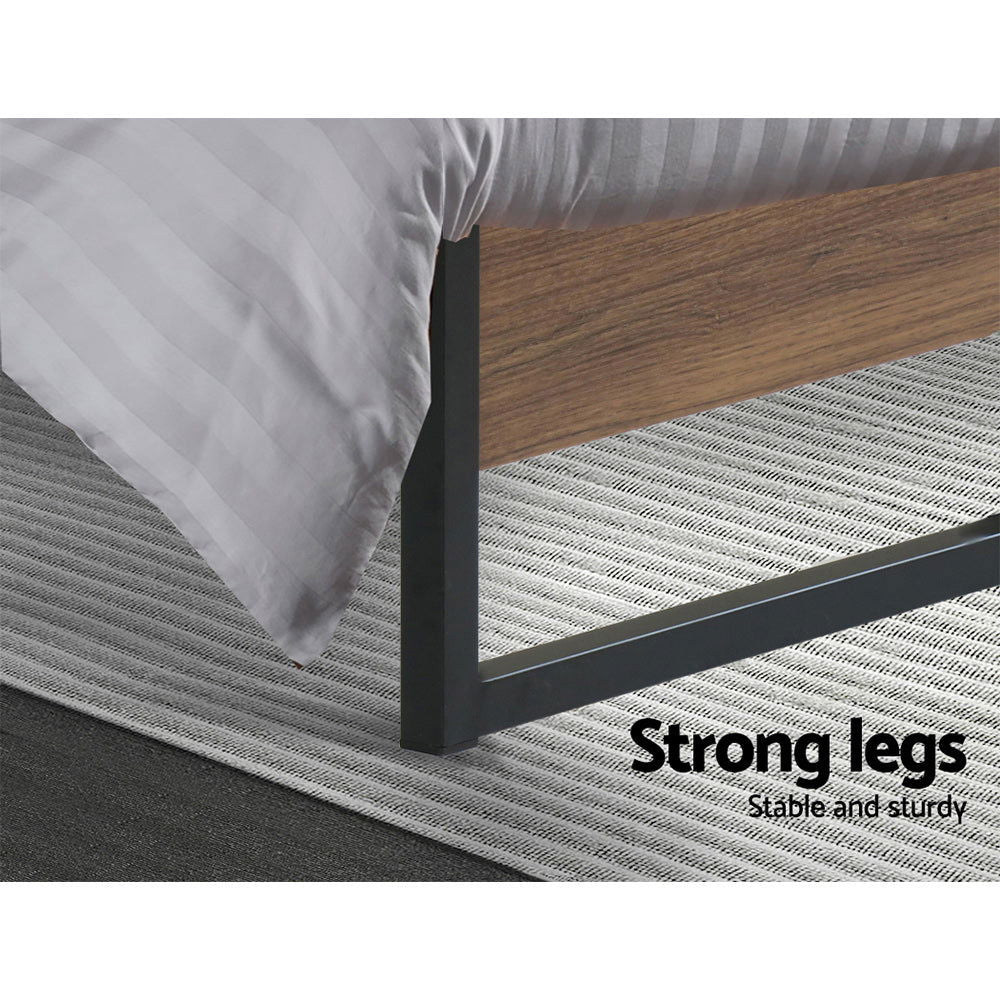 Artiss Bed Frame Metal Frame Bed Base OSLO - Single - Cosy Abode