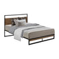 Artiss Bed Frame Metal Frame DANE - King Single - Cosy Abode