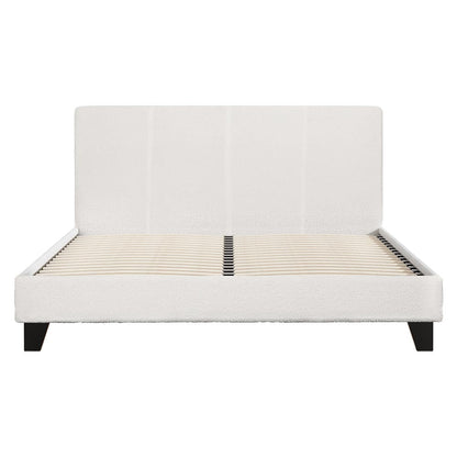 Artiss Bed Frame Queen Size Boucle NEO - Cosy Abode