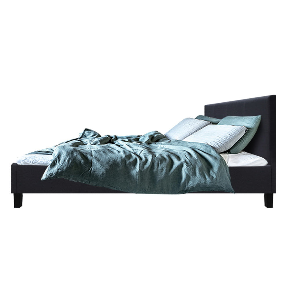 Artiss Bed Frame Queen Size Charcoal NEO - Cosy Abode