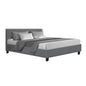 Artiss Bed Frame Queen Size Grey NEO - Cosy Abode