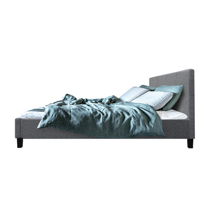 Artiss Bed Frame Queen Size Grey NEO - Cosy Abode
