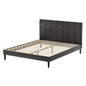 Artiss Bed Frame Queen Size LED Black RAVI - Cosy Abode