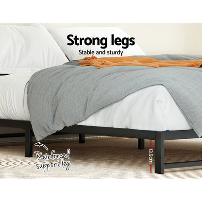 Artiss Bed Frame Queen Size Metal BERU - Cosy Abode