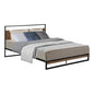 Artiss Bed Frame Queen Size Metal Frame DANE - Cosy Abode