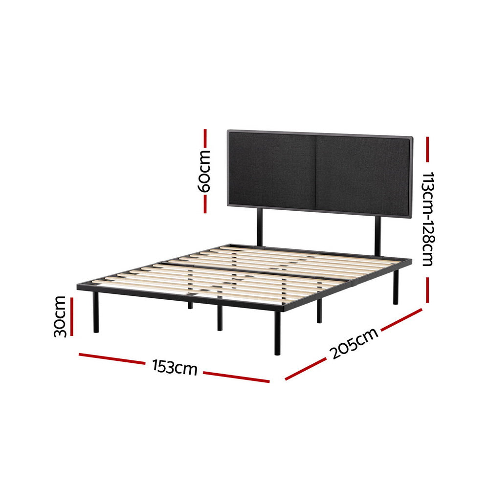 Artiss Bed Frame Queen Size Metal Frame NOE - Cosy Abode