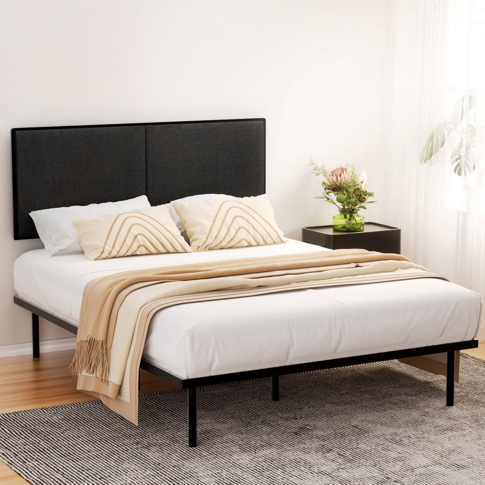 Artiss Bed Frame Queen Size Metal Frame NOE - Cosy Abode