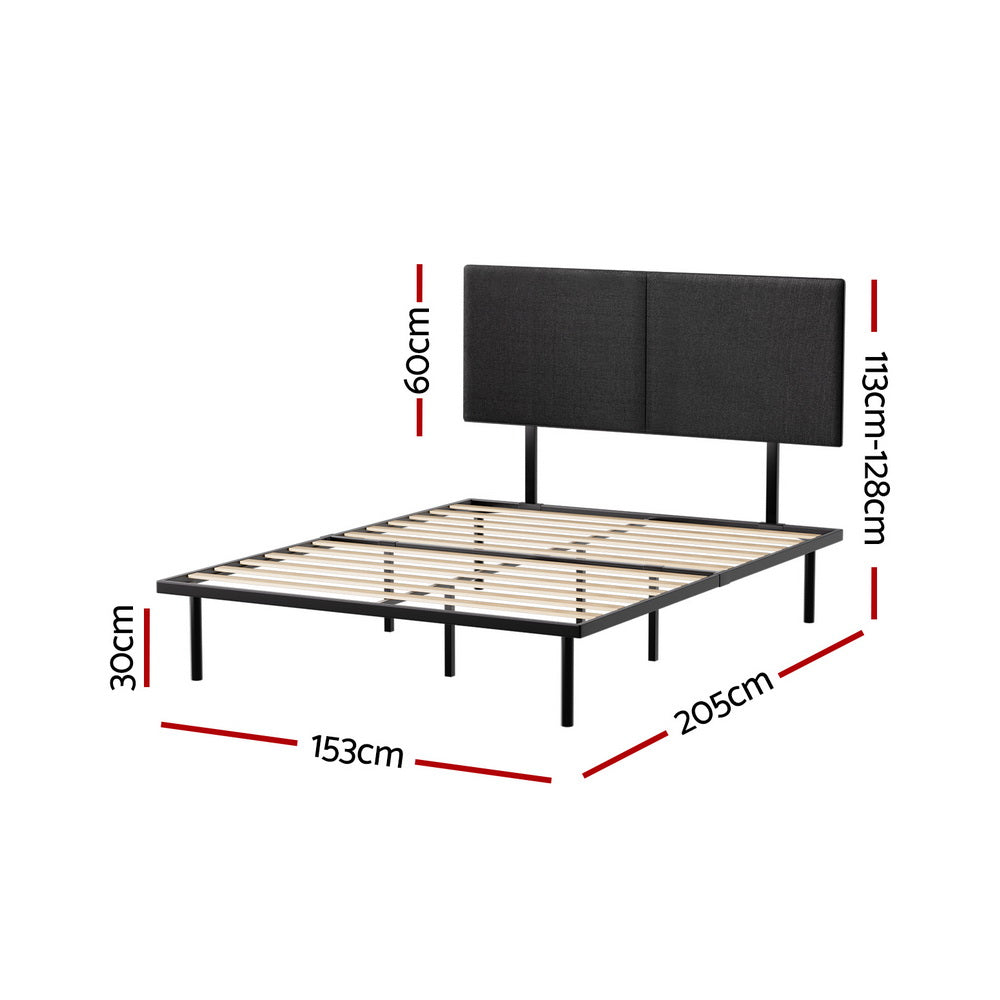 Artiss Bed Frame Queen Size Metal Frame NOR - Cosy Abode
