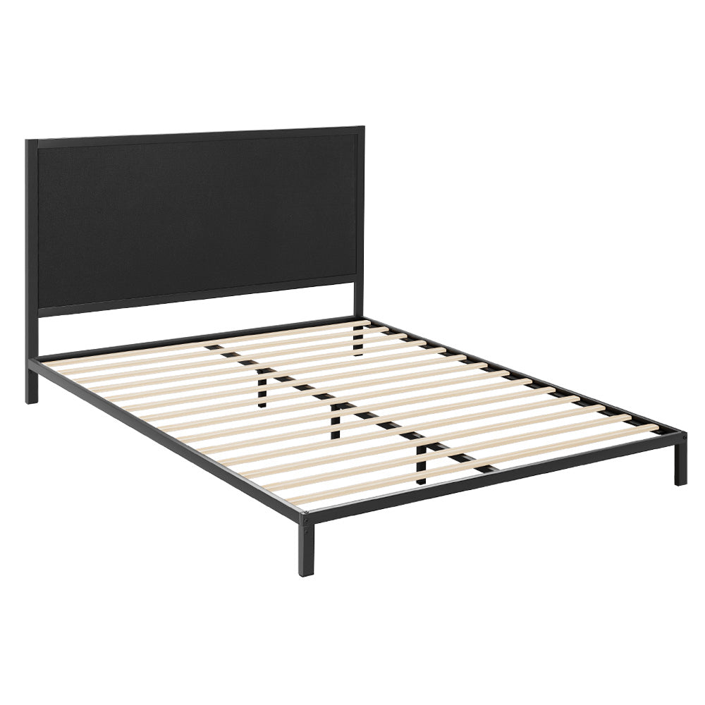 Artiss Bed Frame Queen Size Metal Frame PADA - Cosy Abode