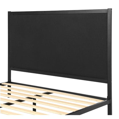 Artiss Bed Frame Queen Size Metal Frame PADA - Cosy Abode