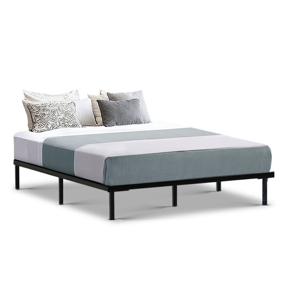 Artiss Bed Frame Queen Size Metal Frame TED - Cosy Abode