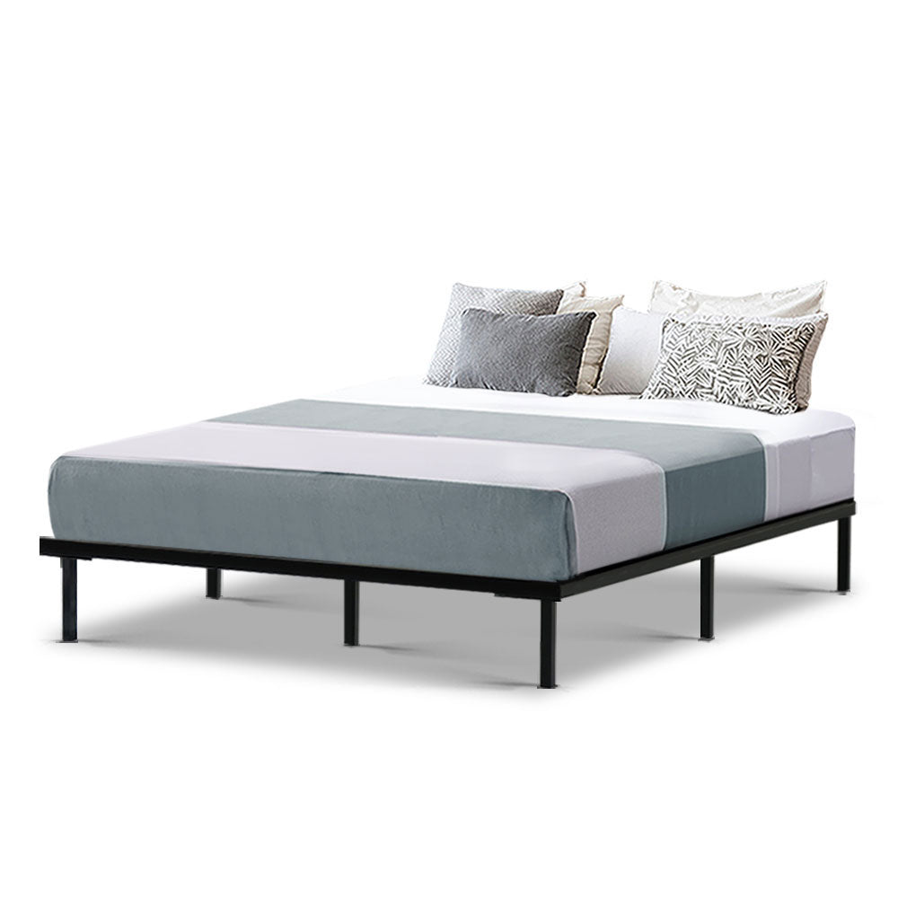 Artiss Bed Frame Queen Size Metal Frame TED - Cosy Abode