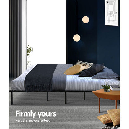 Artiss Bed Frame Queen Size Metal Frame TED - Cosy Abode