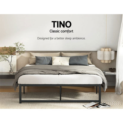 Artiss Bed Frame Queen Size Metal Frame TINO - Cosy Abode
