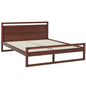 Artiss Bed Frame Queen Size Wooden Walnut WITTON - Cosy Abode