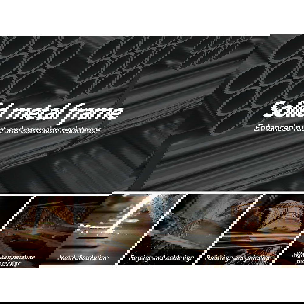 Artiss Bed Frame Single Size Metal Frame DANE - Cosy Abode