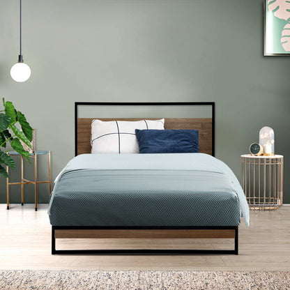 Artiss Bed Frame Single Size Metal Frame DANE - Cosy Abode