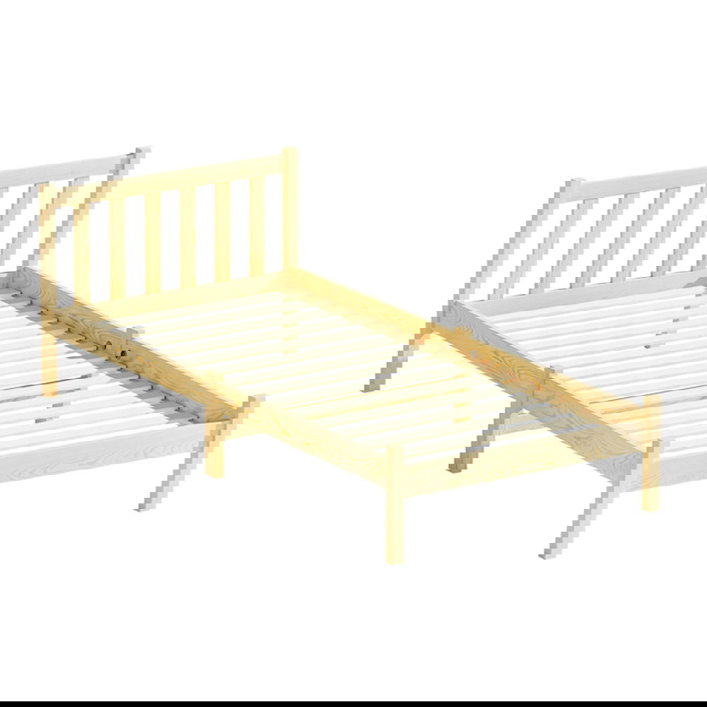 Artiss Bed Frame Single Size Wooden Oak SOFIE - Cosy Abode