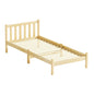 Artiss Bed Frame Single Size Wooden Oak SOFIE - Cosy Abode