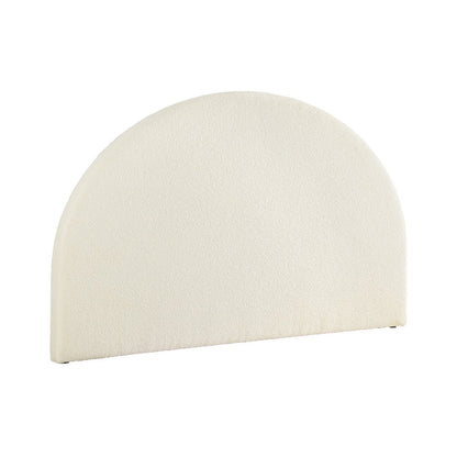 Artiss Bed Head Headboard King Boucle - GREI White - Cosy Abode