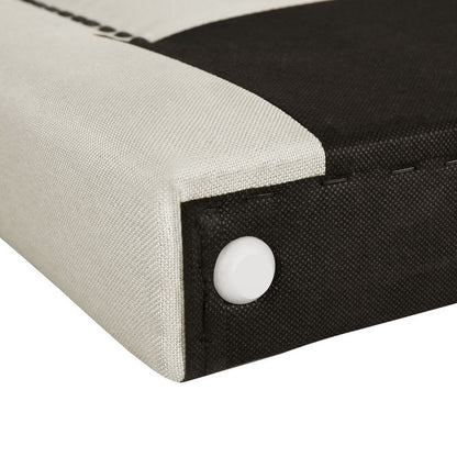Artiss Bed Head Headboard King Fabric - RIVE Beige White - Cosy Abode