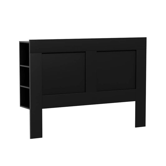 Artiss Bed Head Headboard Queen with Shelves - CABI Black - Cosy Abode