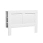 Artiss Bed Head Headboard Queen with Shelves - CABI White - Cosy Abode