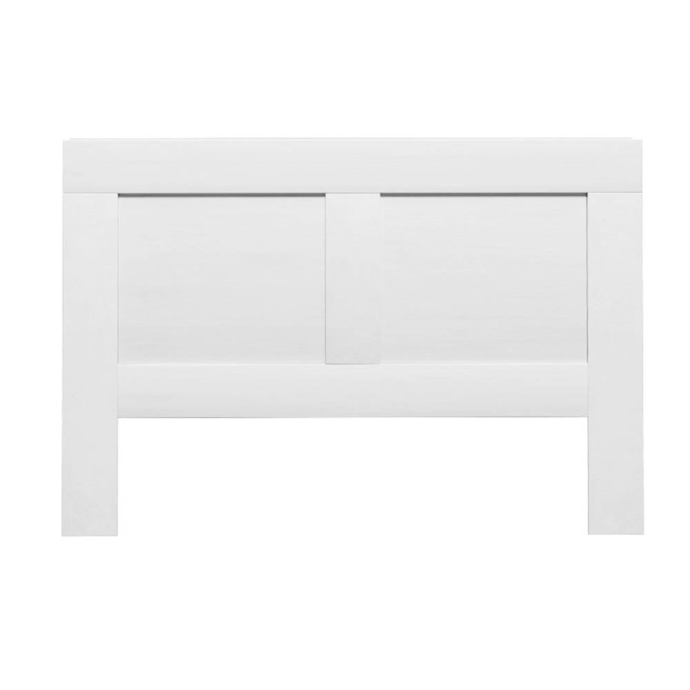 Artiss Bed Head Headboard Queen with Shelves - CABI White - Cosy Abode