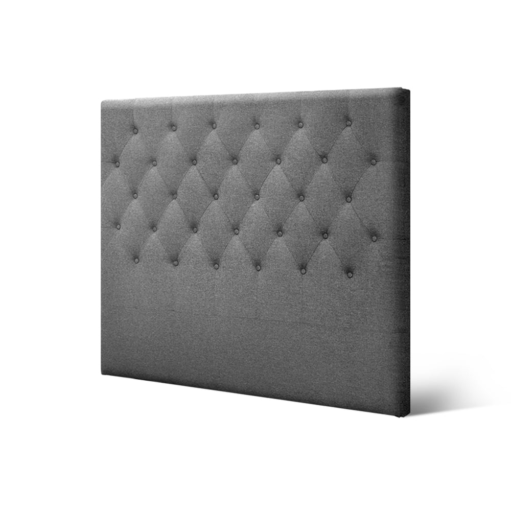 Artiss Bed Head King Single Size Fabric - CAPPI Grey - Cosy Abode