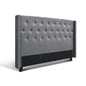 Artiss Bed Head King Size Fabric - LUCA Grey - Cosy Abode