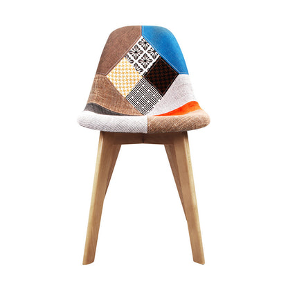 Artiss Dining Chairs Set of 2 Fabric Retro Replica DSW - Cosy Abode