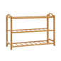 Artiss Shoe Rack Bamboo Shoe Storage 3-tier 9 Pairs - Cosy Abode