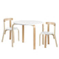 Keezi 3PCS Kids Table and Chairs Set Activity Toy Play Desk - Cosy Abode