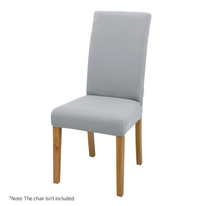 Artiss Dining Chair Covers 4x Slipcovers Spandex Stretch Banquet Wedding Grey - Cosy Abode