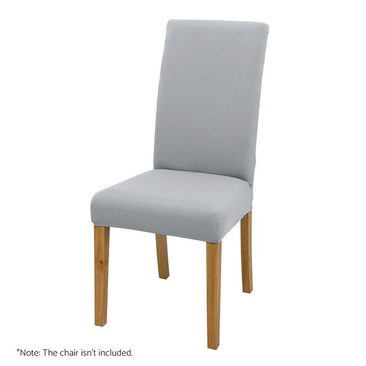 Artiss Dining Chair Covers 4x Slipcovers Spandex Stretch Banquet Wedding Grey - Cosy Abode