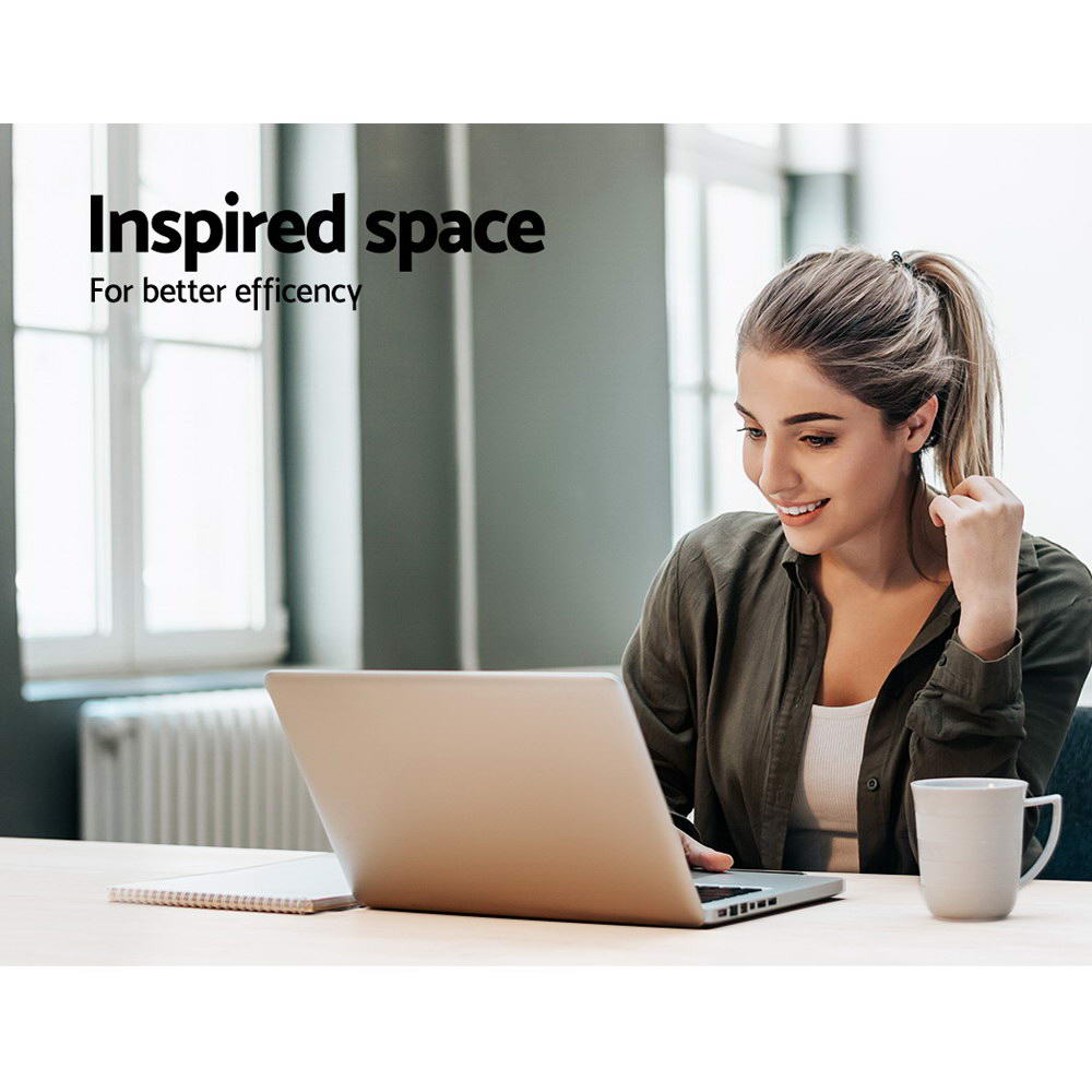 Artiss Space Saving Wall Mount Fold-Out Desk - White - Cosy Abode