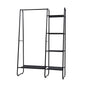 Artiss Clothes Rack Coat Stand 150cm Hanger Closet Black - Cosy Abode