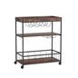 Artiss Kitchen Island Rolling Serving Cart - Cosy Abode