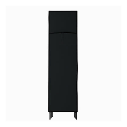 Artiss Large Portable Clothes Closet Wardrobe with Shelf Black - Cosy Abode