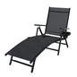 Gardeon Sun Lounge Outdoor Lounger Aluminium Folding Beach Chair Camping Patio - Cosy Abode
