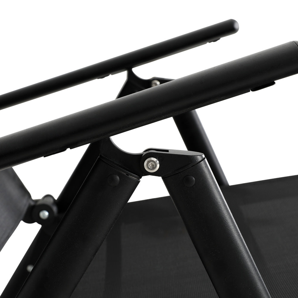 Gardeon Sun Lounge Outdoor Lounger Aluminium Folding Beach Chair Camping Patio - Cosy Abode